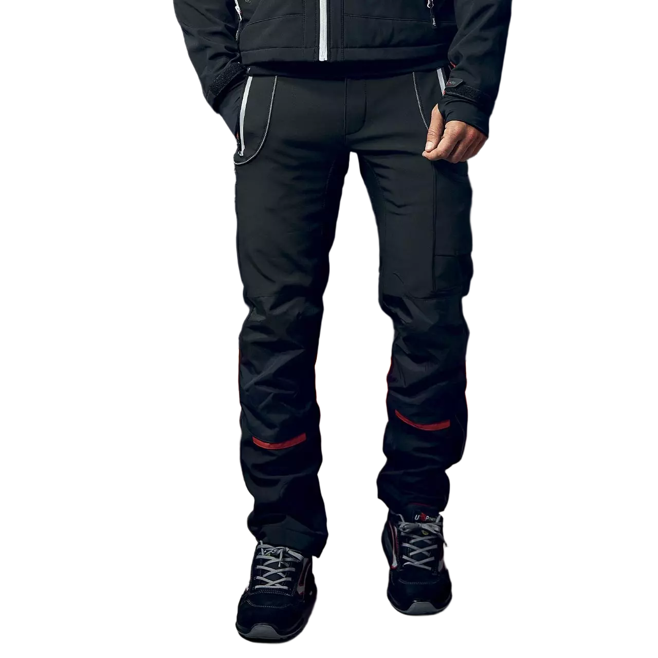 U-Power SY008BC, Pit Black Carbon Trousers, image 2