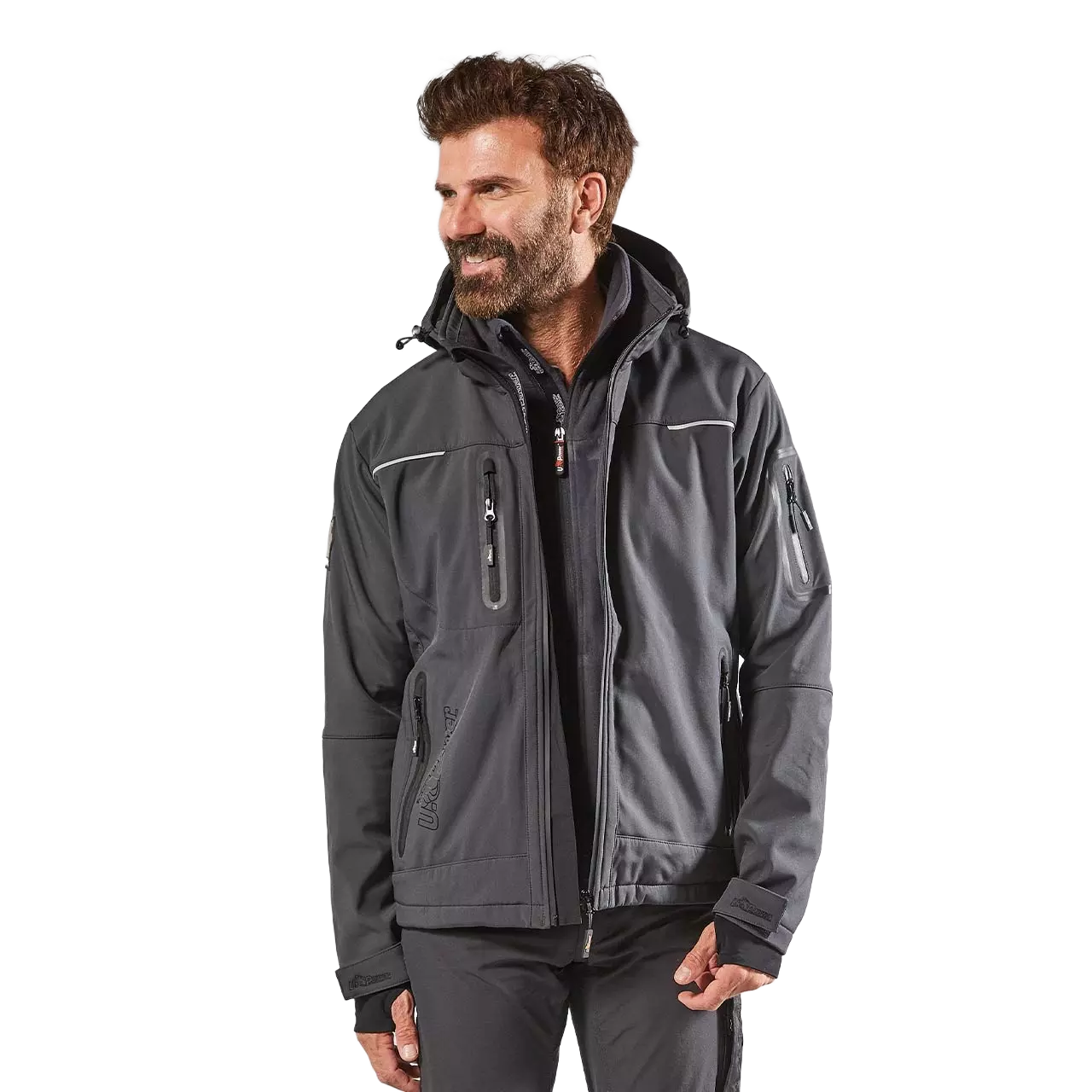 U-Power FU187AG, Space Asphalt Grey Soft Shell, image 3