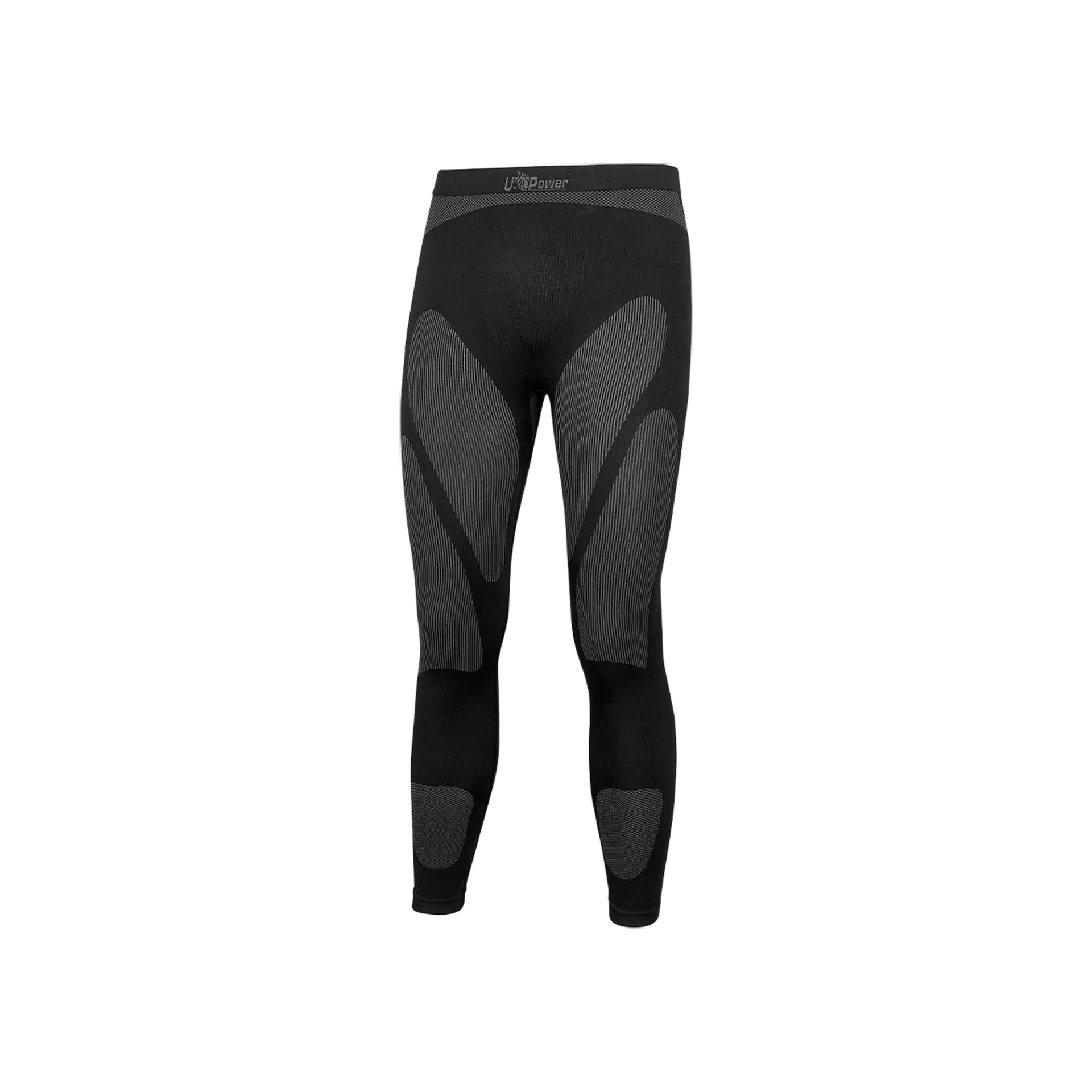 U-Power SK140BC, Chamonix Black Carbon Thermal Base Layer Pants, image 1