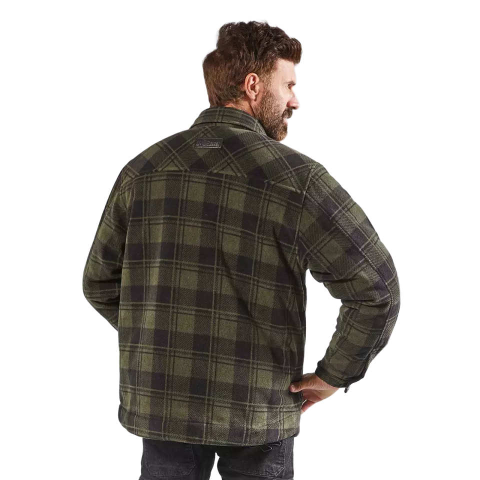 U-Power EX273DG, Willow Dark Green Shirt Jacket, image 6, gallery thumbnail