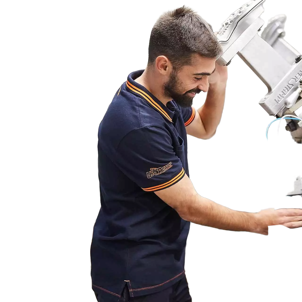 U-Power EY264DB, Way Deep Blue Polo, image 2