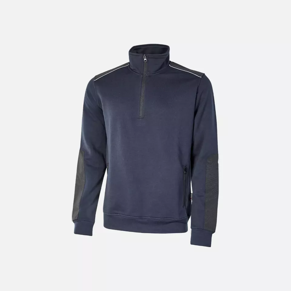 U-Power EY142DB, Cushy Deep Blue Sweatshirt, image 1, gallery thumbnail