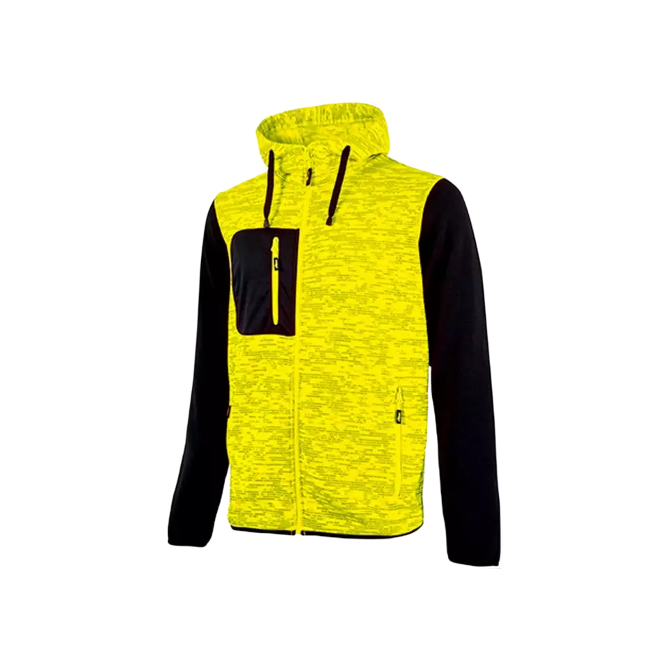 U-Power EY174YF, Rainbow Yellow Fluo Sweatshirt, image 1, gallery thumbnail