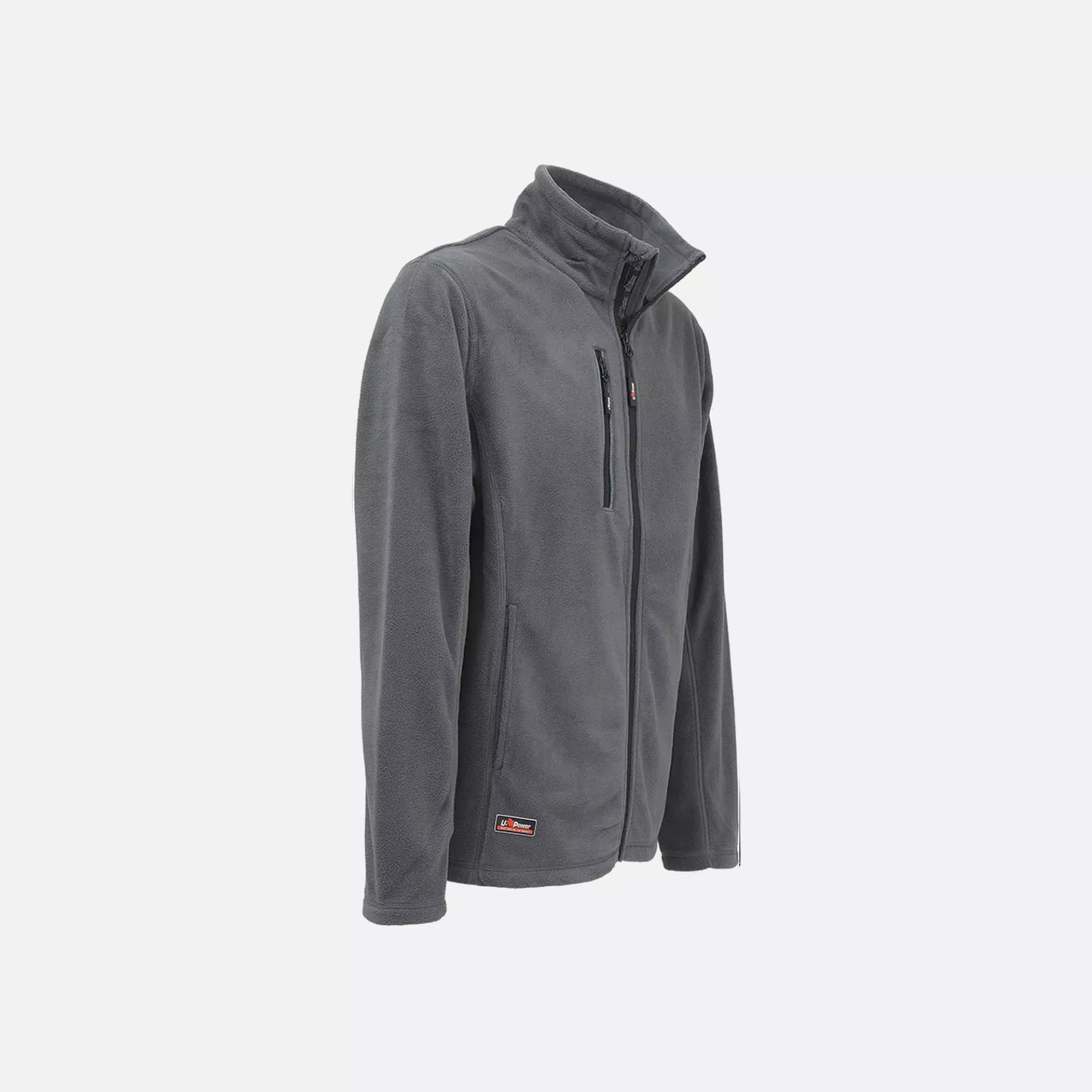 U-Power EY040GM, Warm Grey Meteorite Fleece Jacket, image 6