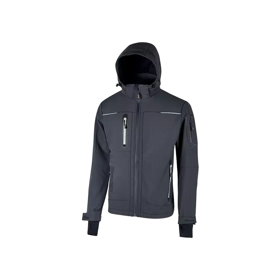 U-Power FU187AG, Space Asphalt Grey Soft Shell, image 1, gallery thumbnail
