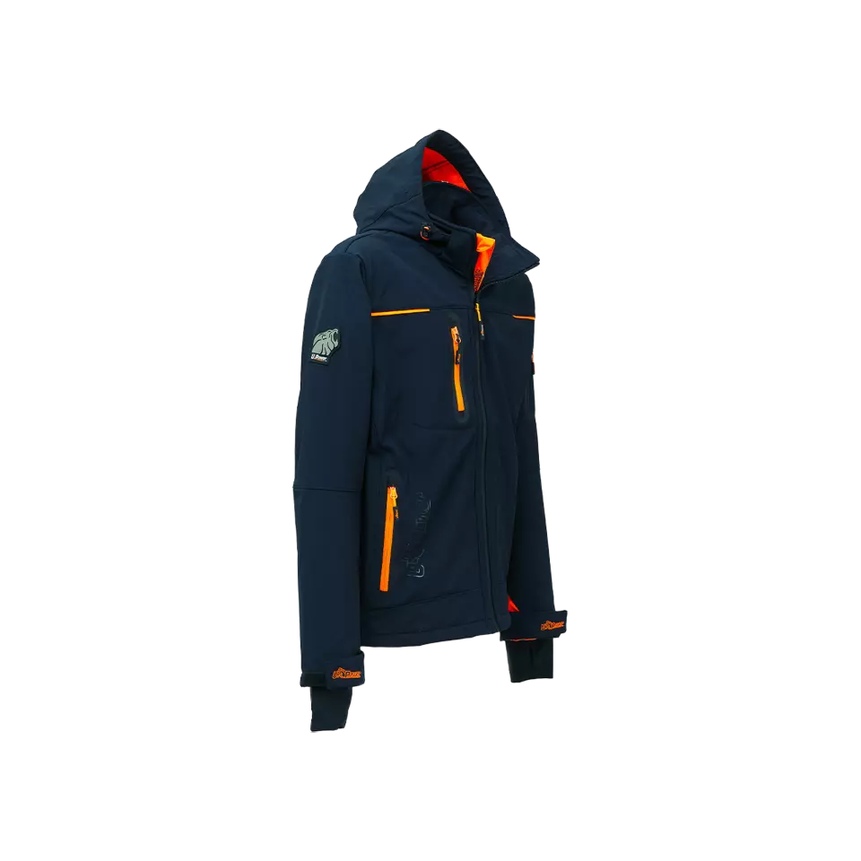 U-Power FU187DB, Space Deep Blue Soft Shell, image 6, gallery thumbnail