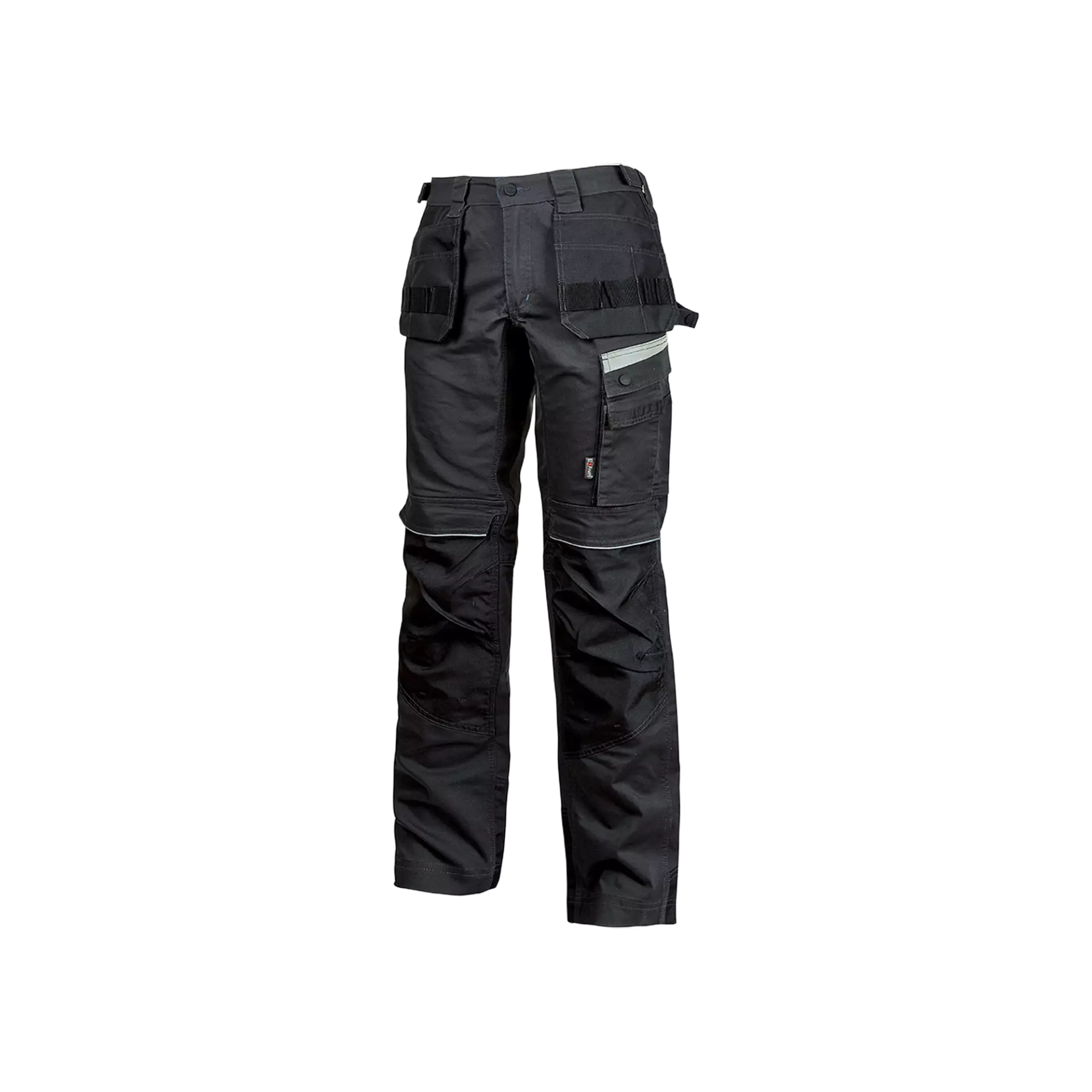 U-Power PE254BC, Gordon Short Black Carbon Trousers