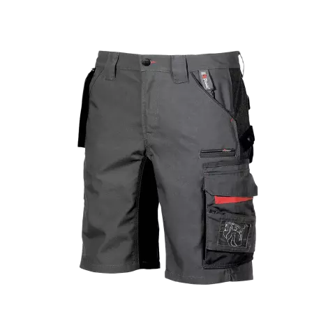 U-Power Start Grey Meteorite Shorts