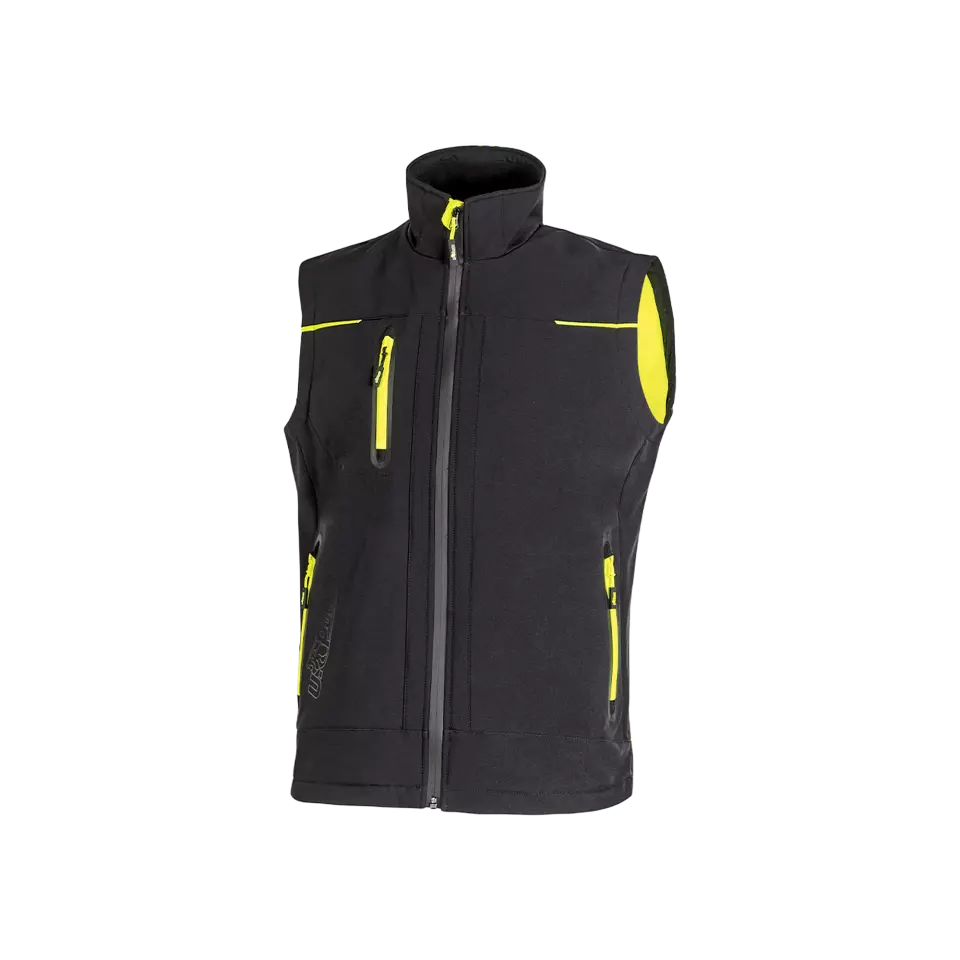 U-Power FU188BC, Universe Black Carbon Work Vest, image 1, gallery thumbnail