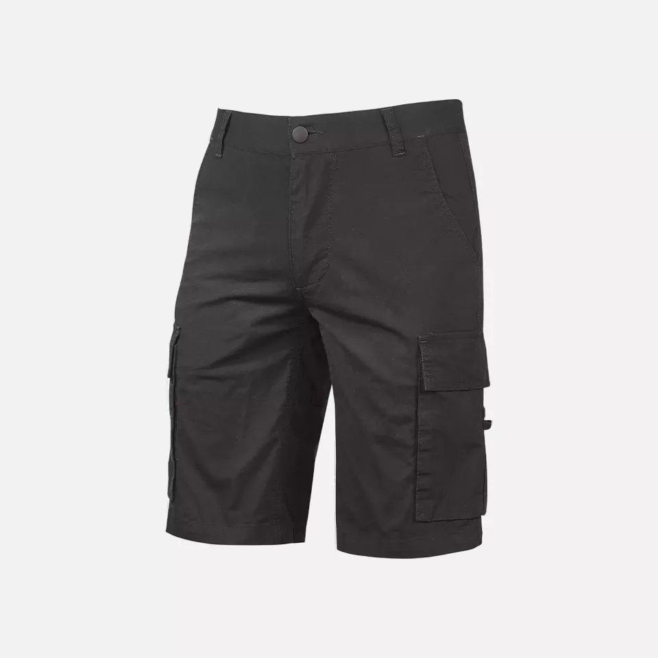 U-Power EY132BC, Summer Black Carbon Shorts, image 1, gallery thumbnail