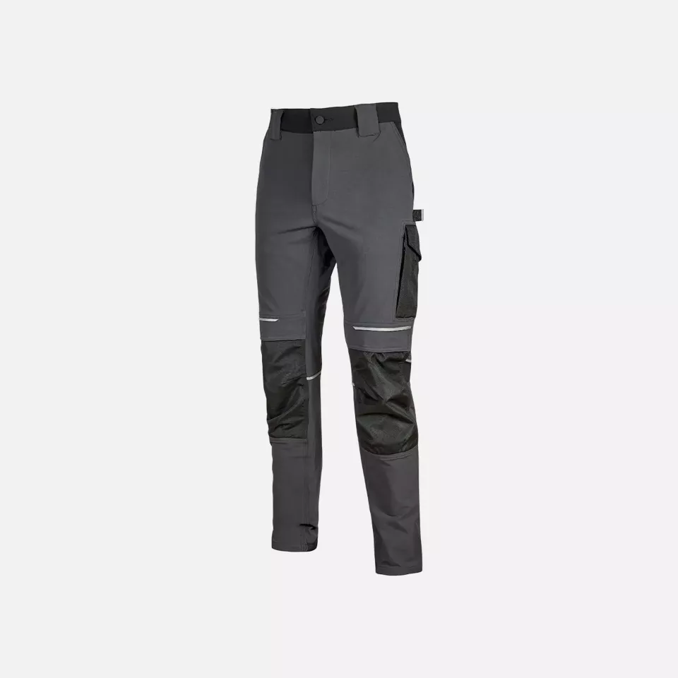 U-Power PE236AG, Atom Short Asphalt Grey Trousers, image 1, gallery thumbnail