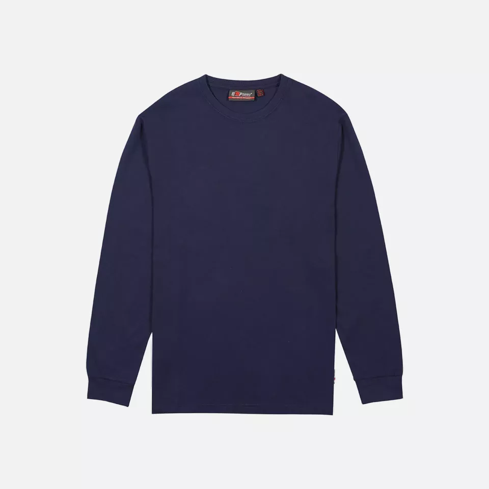 U-Power EY298DB, Renga Deep Blue Long Sleeve T-Shirt, image 1, gallery thumbnail