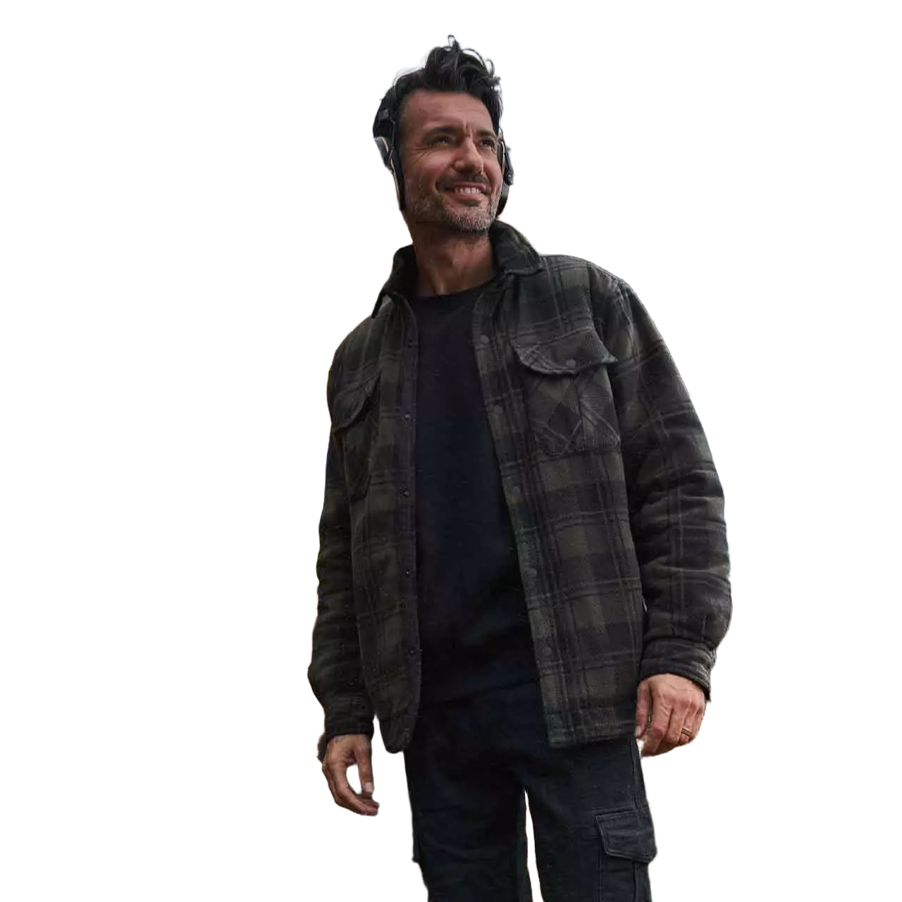 U-Power EX273DG, Willow Dark Green Shirt Jacket, image 8