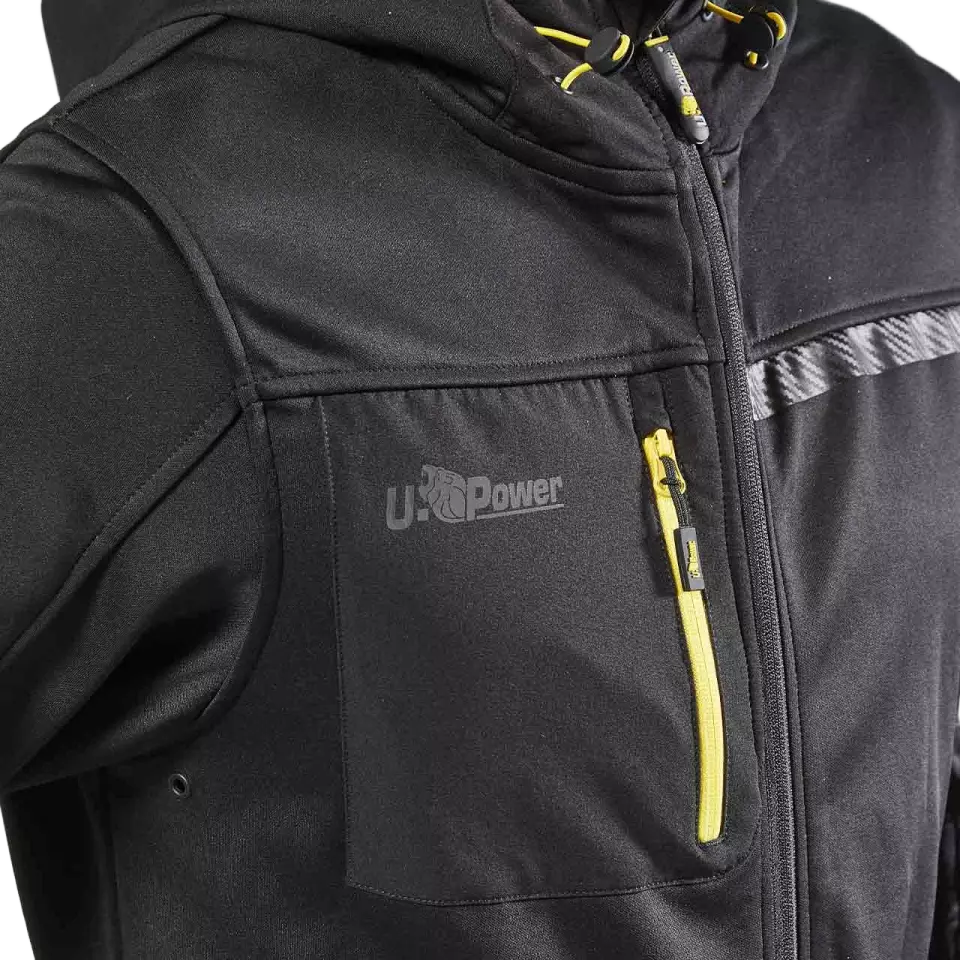 U-Power FU275BC, Galaxy Black Carbon Sweatshirt, image 10, gallery thumbnail