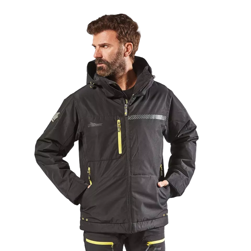 U-Power FU255BC, Wink Black Carbon Arbeitsjacke, image 6, gallery thumbnail