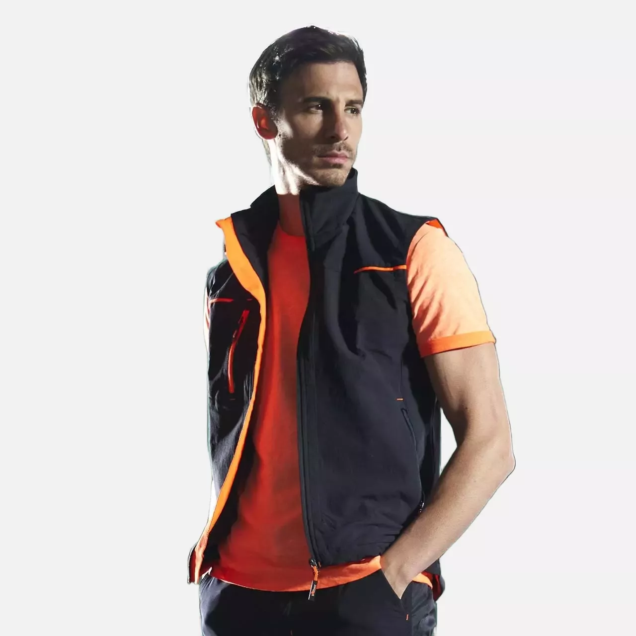 U-Power PE181DB, Saturn Deep Blue Work Vest, image 3