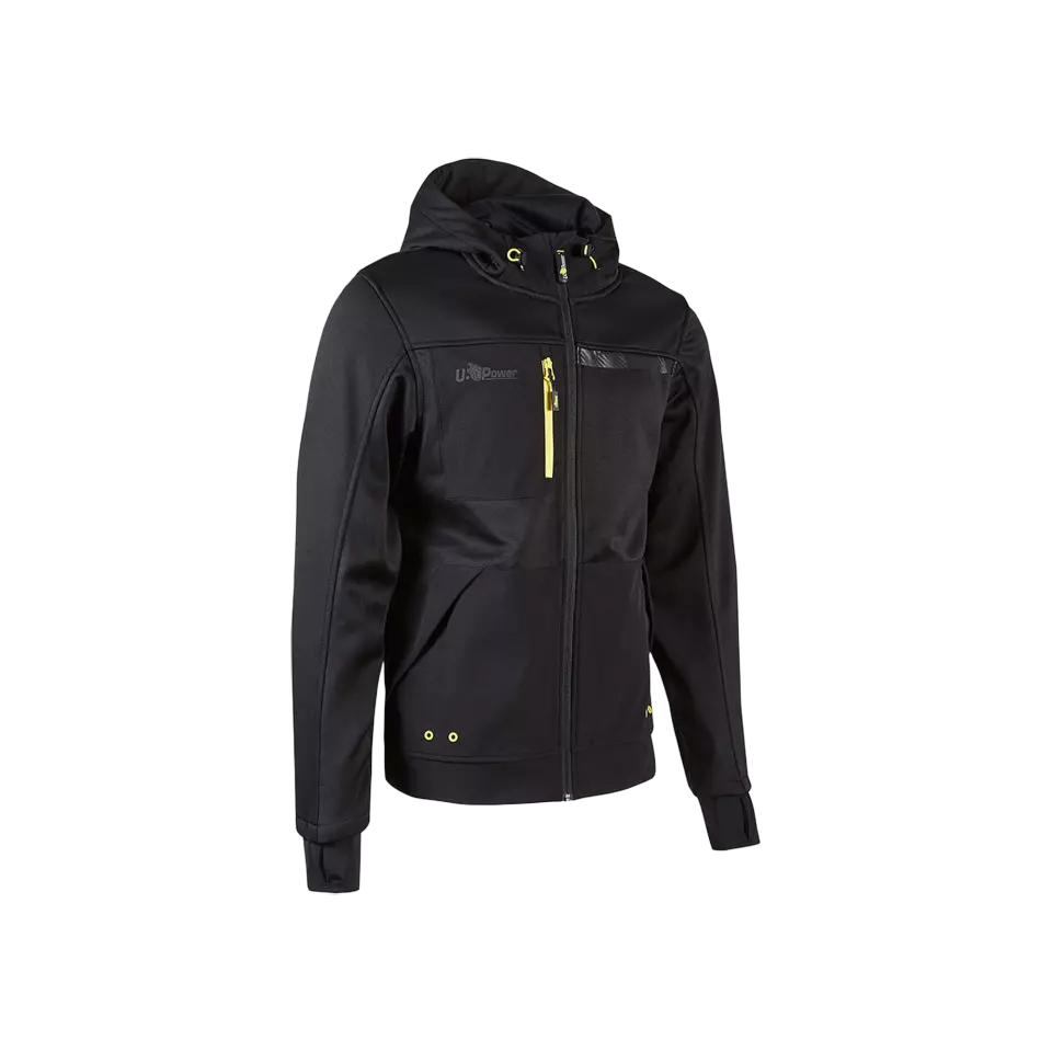 U-Power FU275BC, Galaxy Black Carbon Sweatshirt, image 6, gallery thumbnail