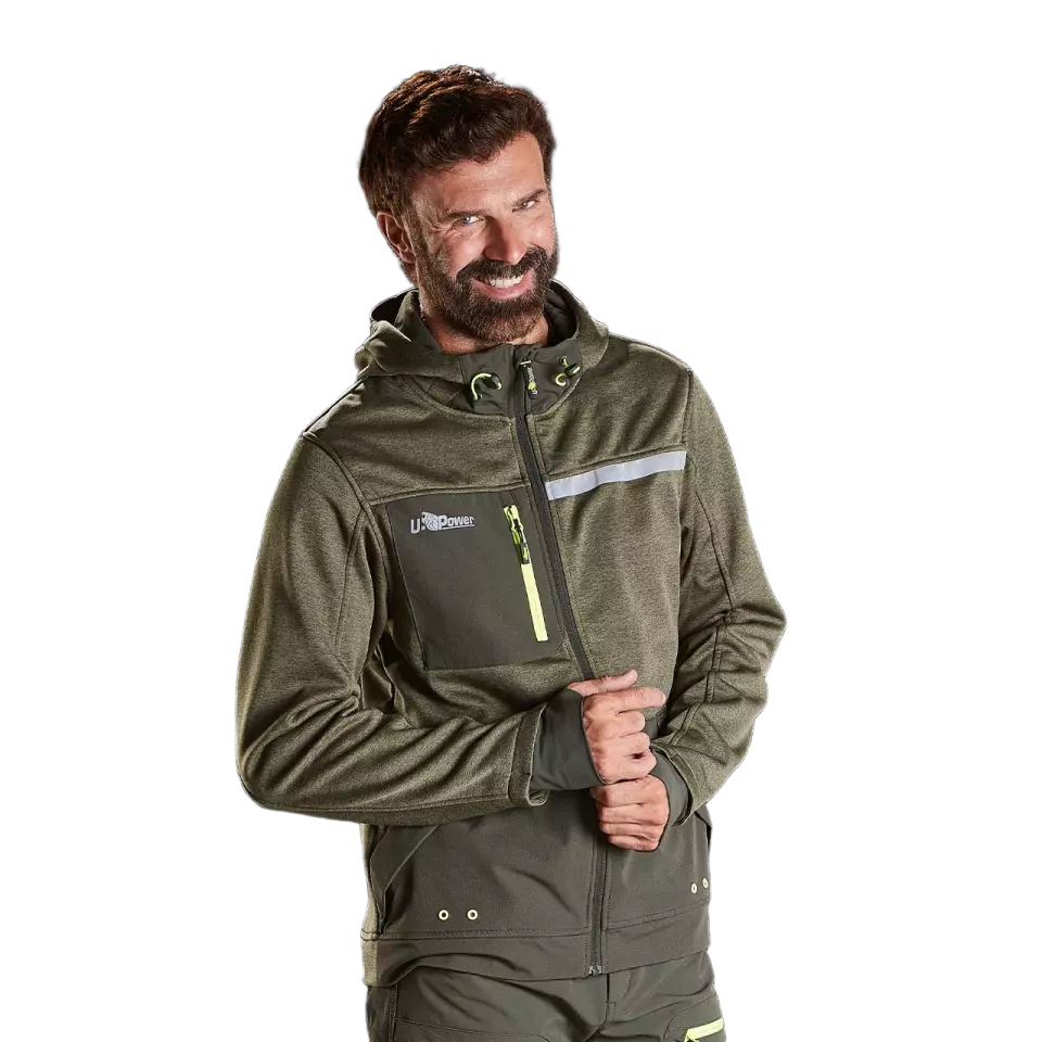 U-Power FU275DG, Galaxy Dark Green Sweatshirt, image 5, gallery thumbnail