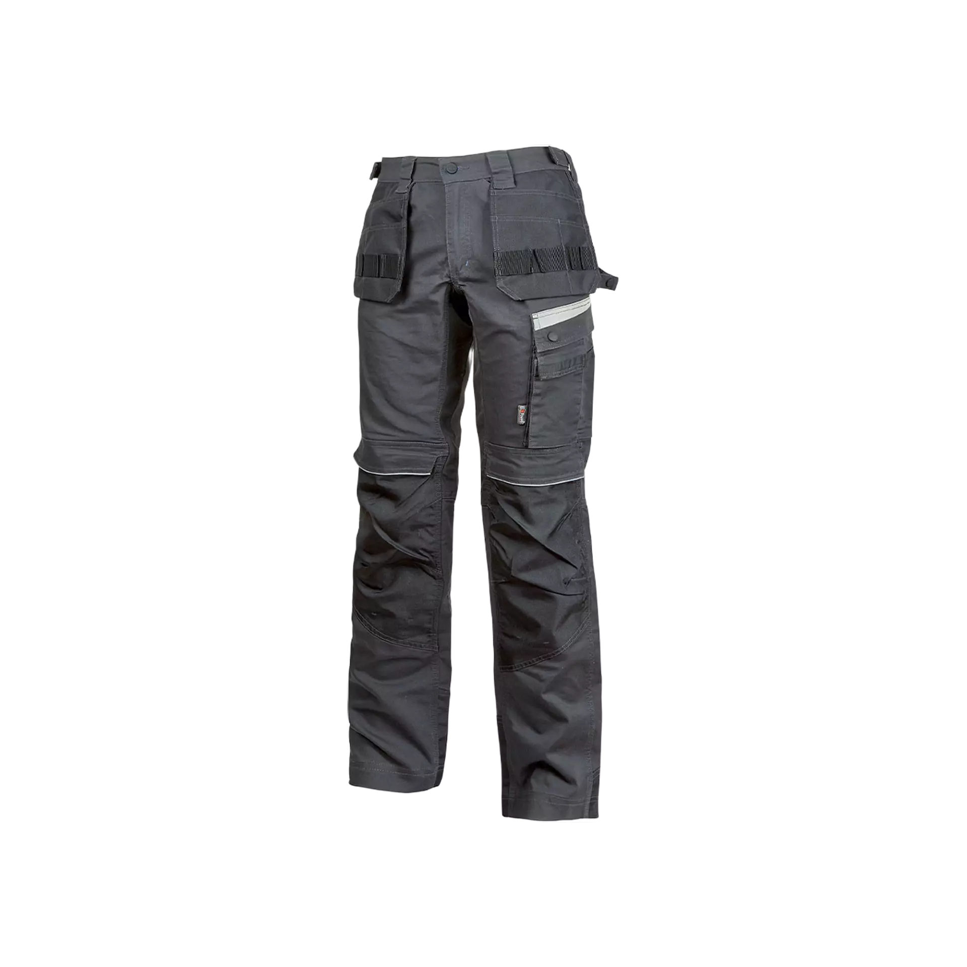 U-Power PE254AG, Gordon Short Asphalt Grey Trousers, image 1