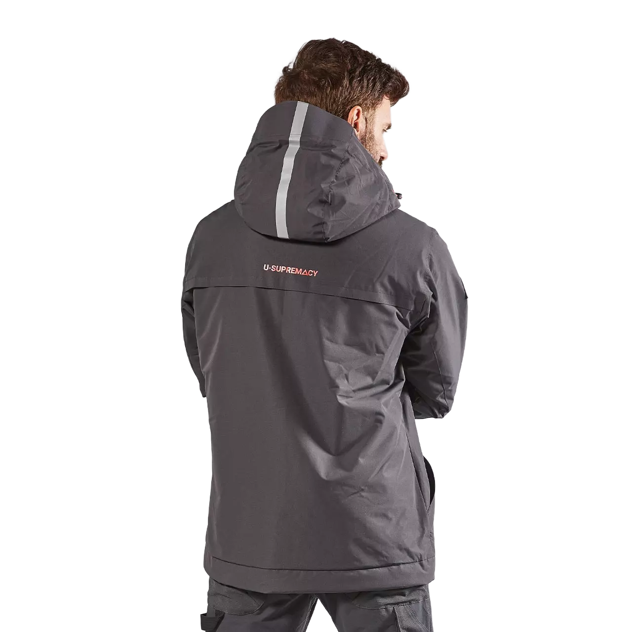 U-Power FU255AG, Wink Asphalt Grey Work Jacket, image 3