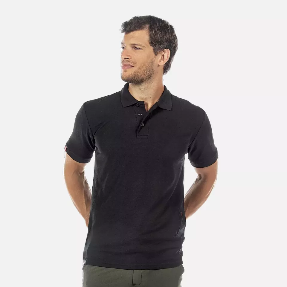 U-Power EY125BC, Gap Black Carbon Polo Shirt, image 7, gallery thumbnail