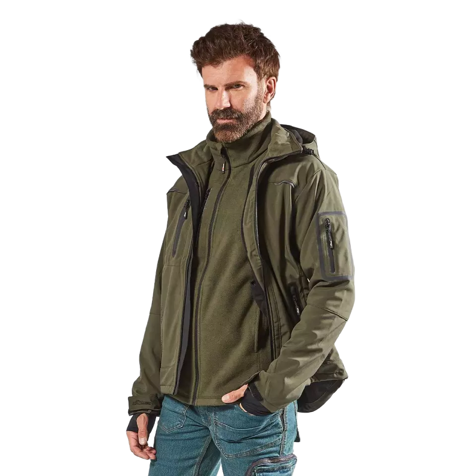 U-Power FU187DG, Space Dark Green Soft Shell, image 4, gallery thumbnail