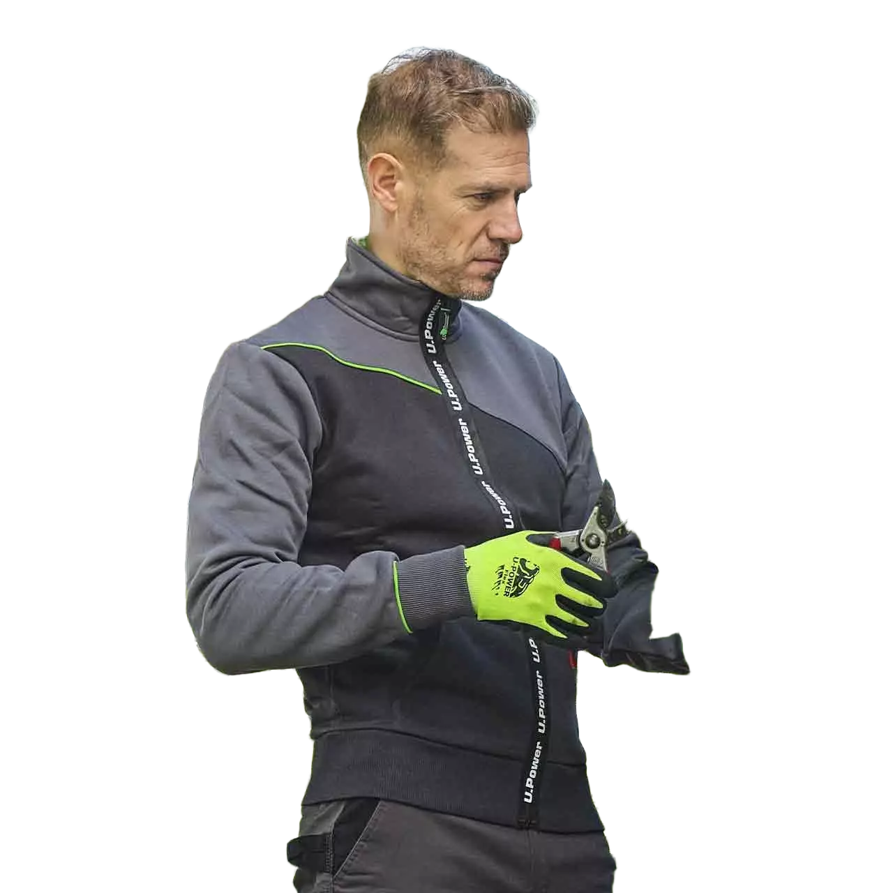 U-Power EY243AG, Uranus Asphalt Grey Sweatshirt, image 4