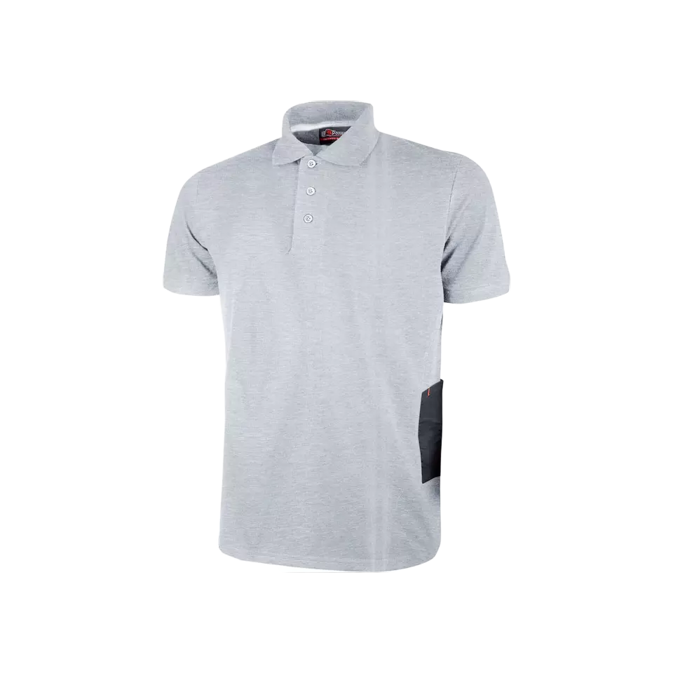 U-Power EY125GS, Gap Grey Silver Poloshirt, image 1, gallery thumbnail