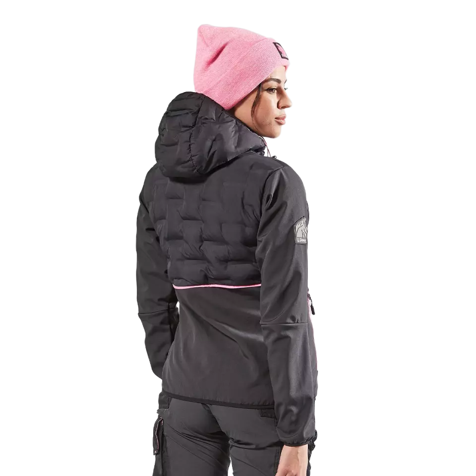 U-Power FU213GF, Spock Lady Grey Fucsia Soft Shell, image 6, gallery thumbnail