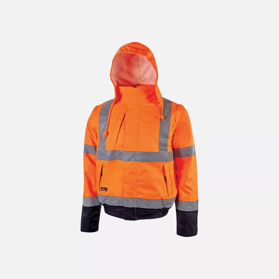 U-Power HL158OF, Crafty Orange Fluo Bomber Jacket, image 1, gallery thumbnail