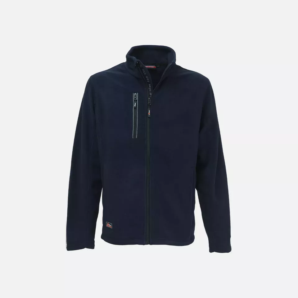 U-Power EY040DB, Warm Deep Blue Fleece Jacket, image 2, gallery thumbnail
