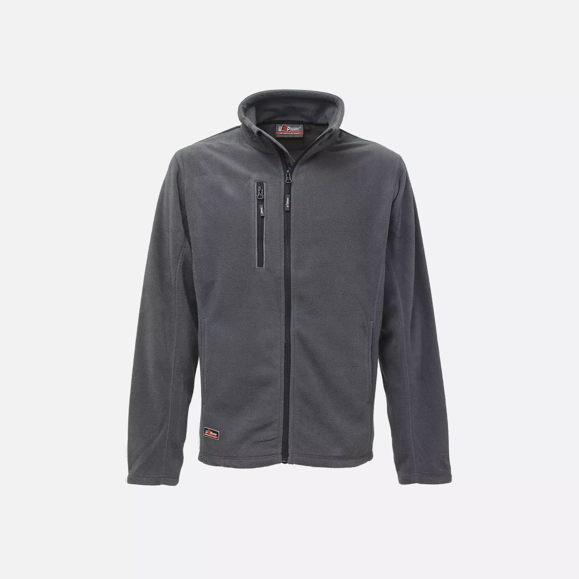 U-Power EY040GM, Warm Grey Meteorite Fleece Jacket, image 2