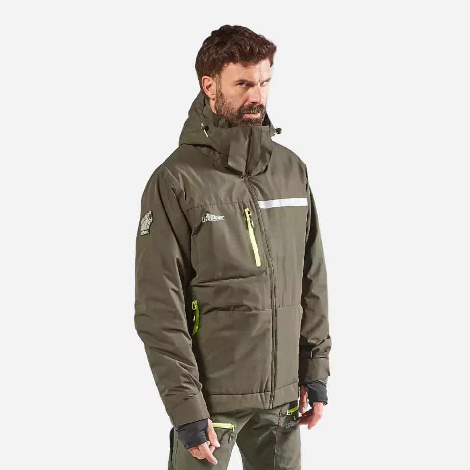 U-Power FU255DG, Wink Dark Green Work Jacket, image 6, gallery thumbnail