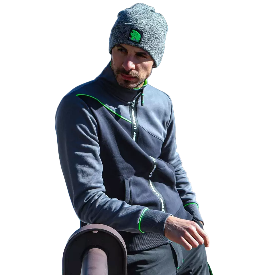 U-Power EY243AG, Uranus Asphalt Grey Sweatshirt, image 3, gallery thumbnail