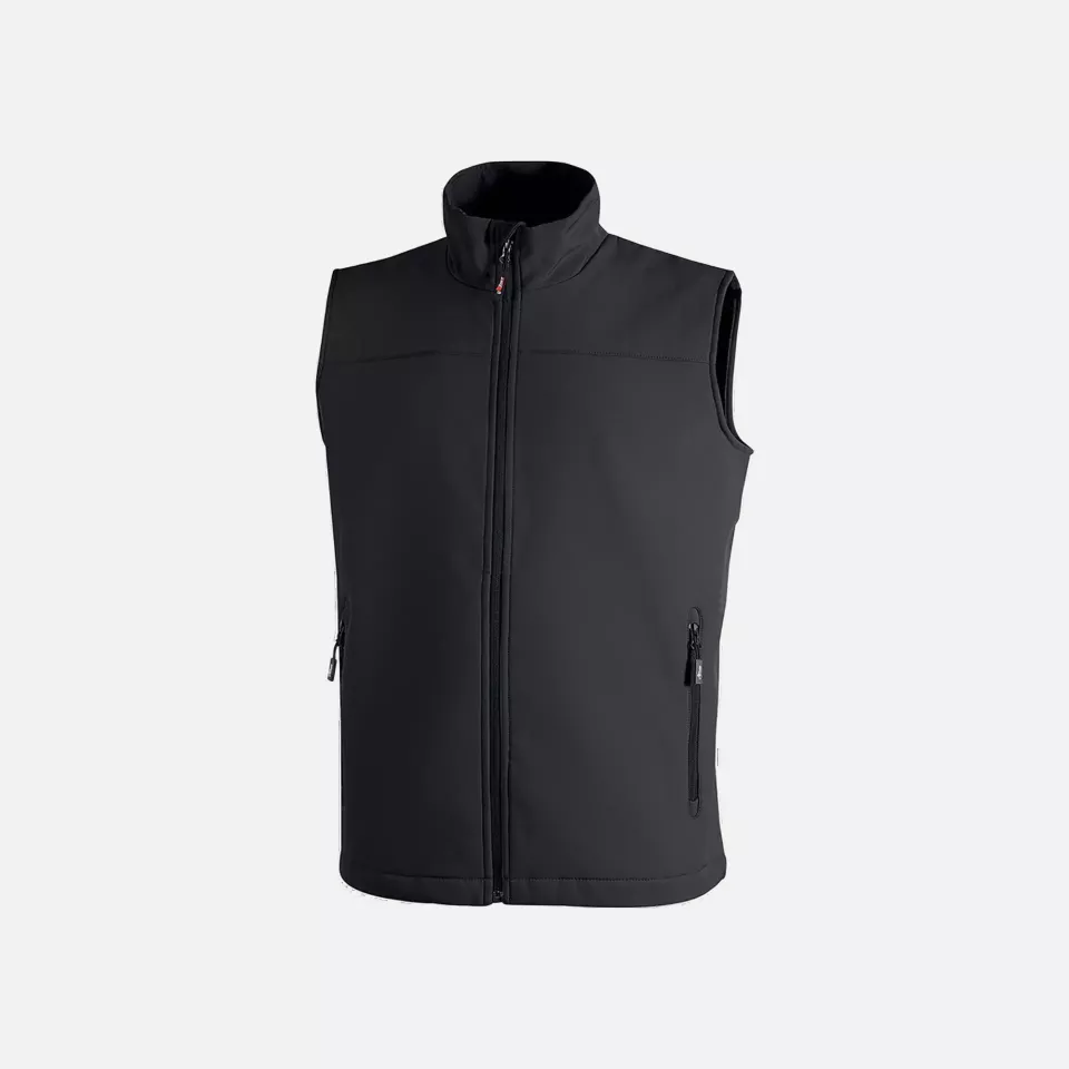 U-Power IN231BC, Dublino Black Carbon Work Vest, image 1, gallery thumbnail