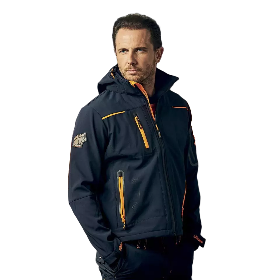 U-Power FU187DB, Space Deep Blue Soft Shell, image 7, gallery thumbnail