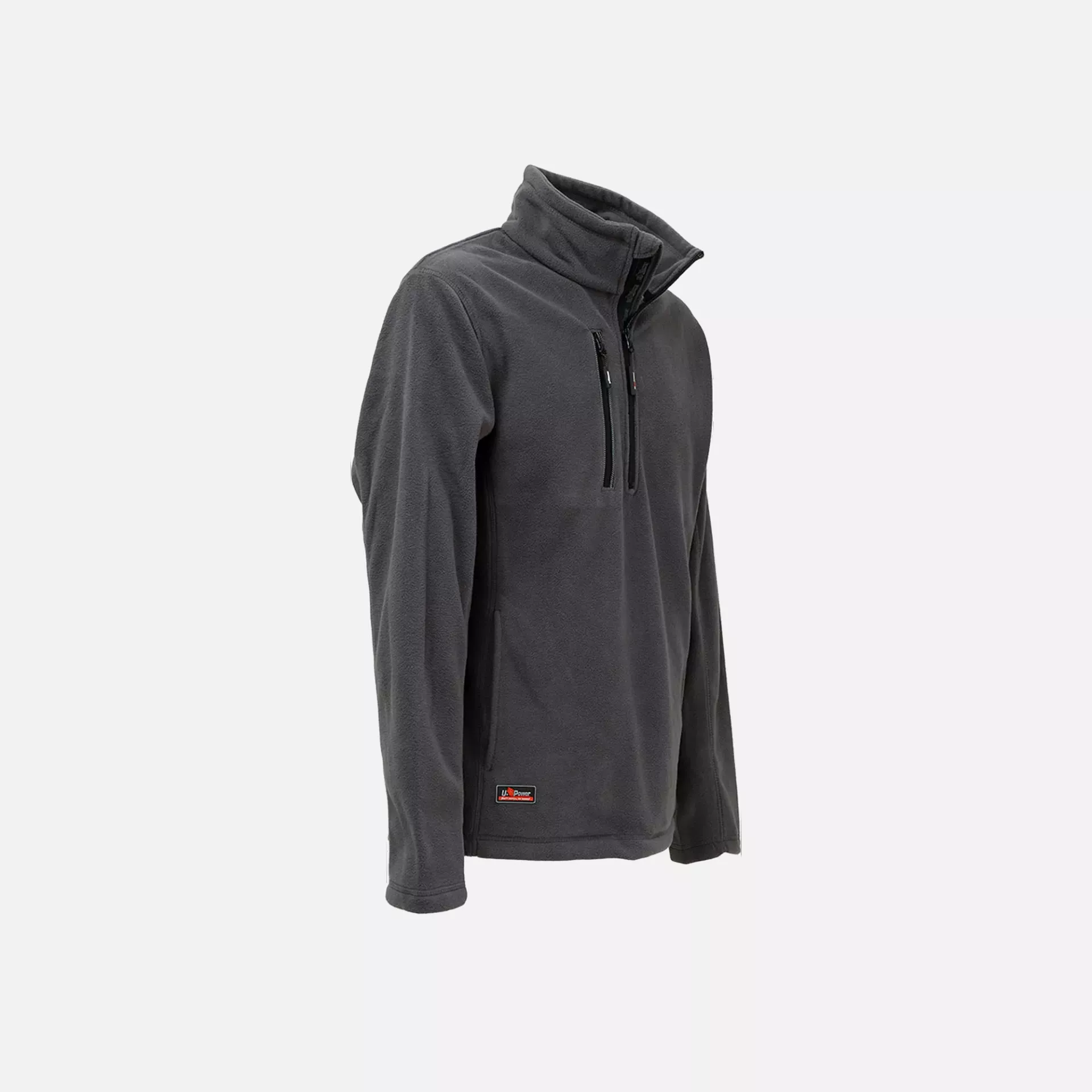 U-Power EY143GM, Bering Grey Meteorite Fleece Jacket, image 4