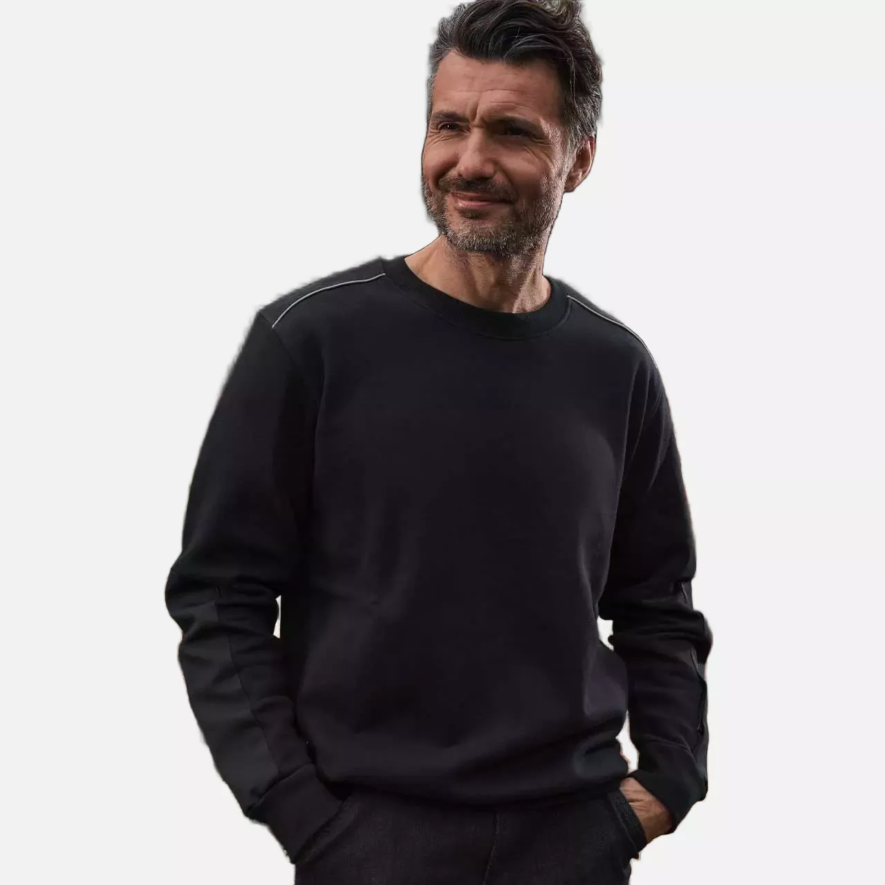 U-Power EY170BC, Ryke Black Carbon Sweatshirt, image 5