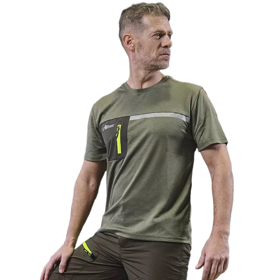 U-Power FU248BO, Christal Burnt Olive T-Shirt, image 5, gallery thumbnail