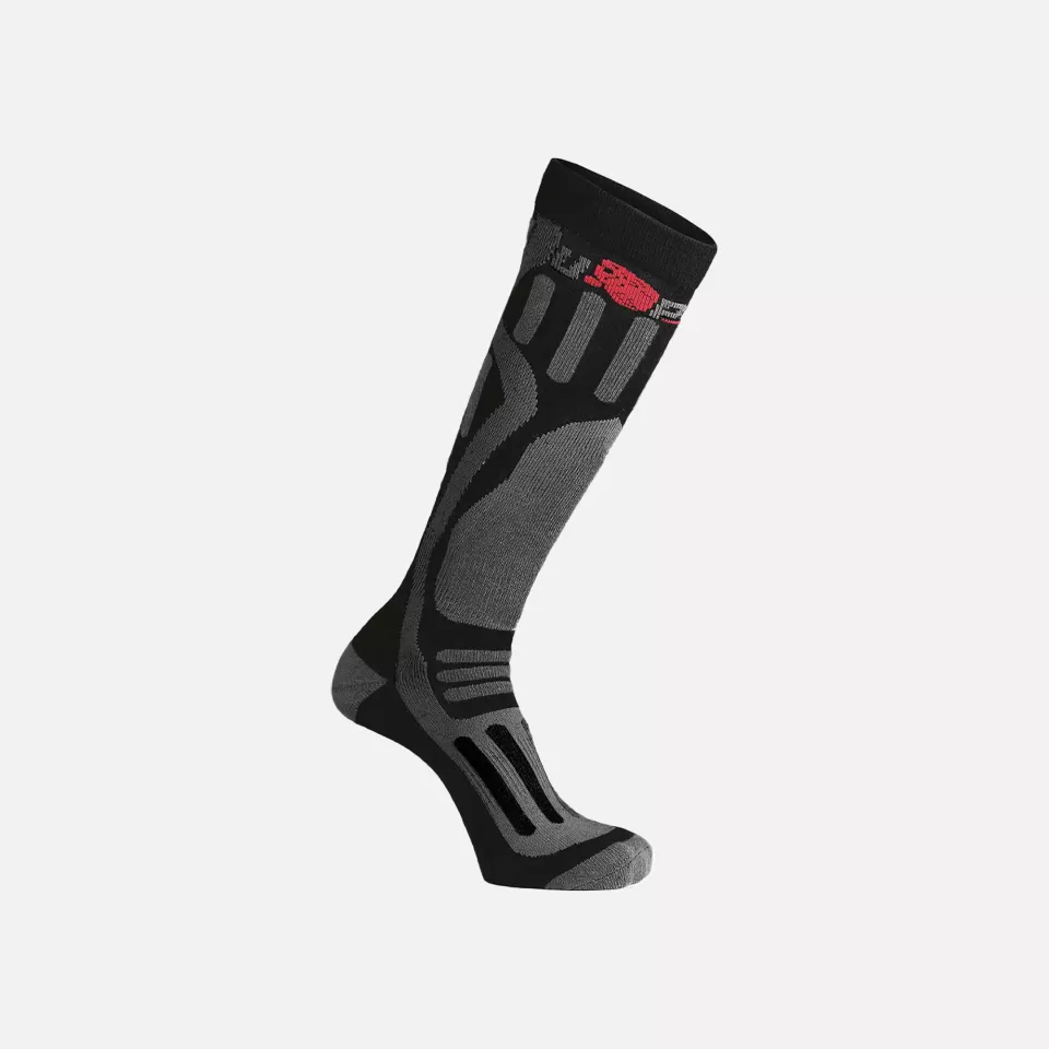 U-Power SK102BC, Ice Black Carbon Knee Sock, image 1, gallery thumbnail