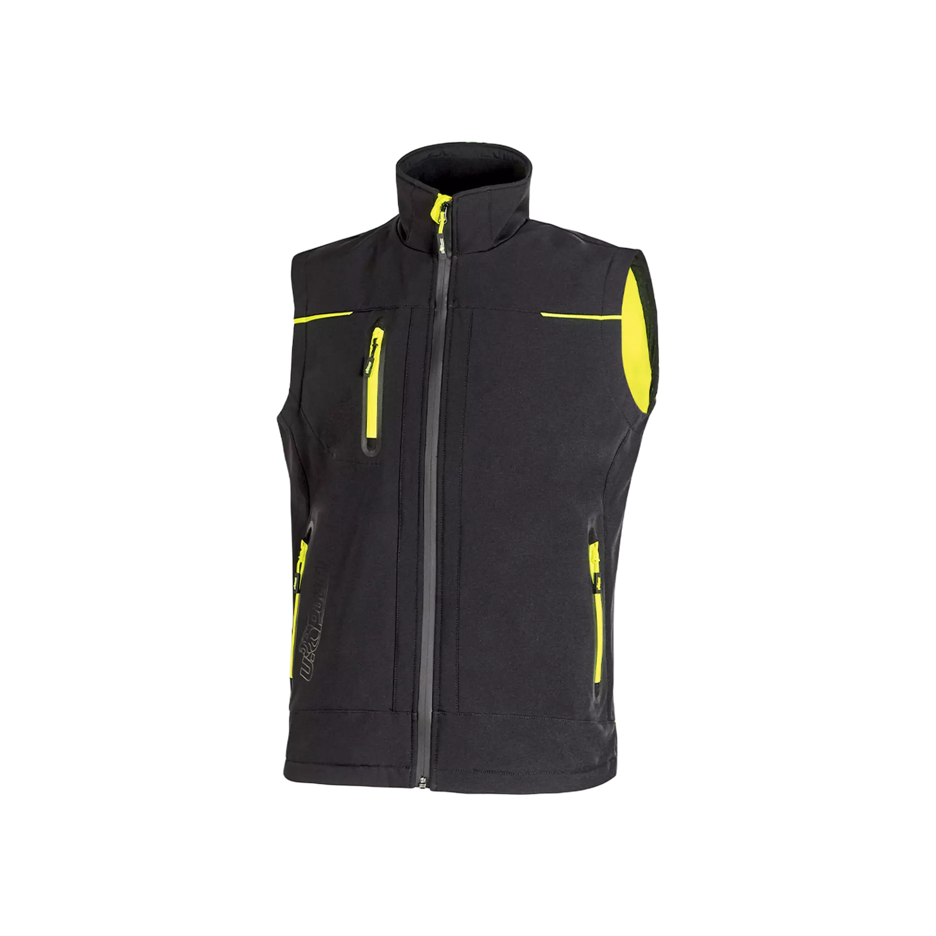 U-Power FU188BC, Universe Black Carbon Work Vest, image 1