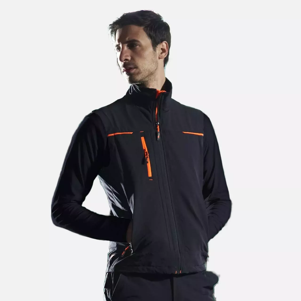U-Power PE181DB, Saturn Deep Blue Work Vest, image 4