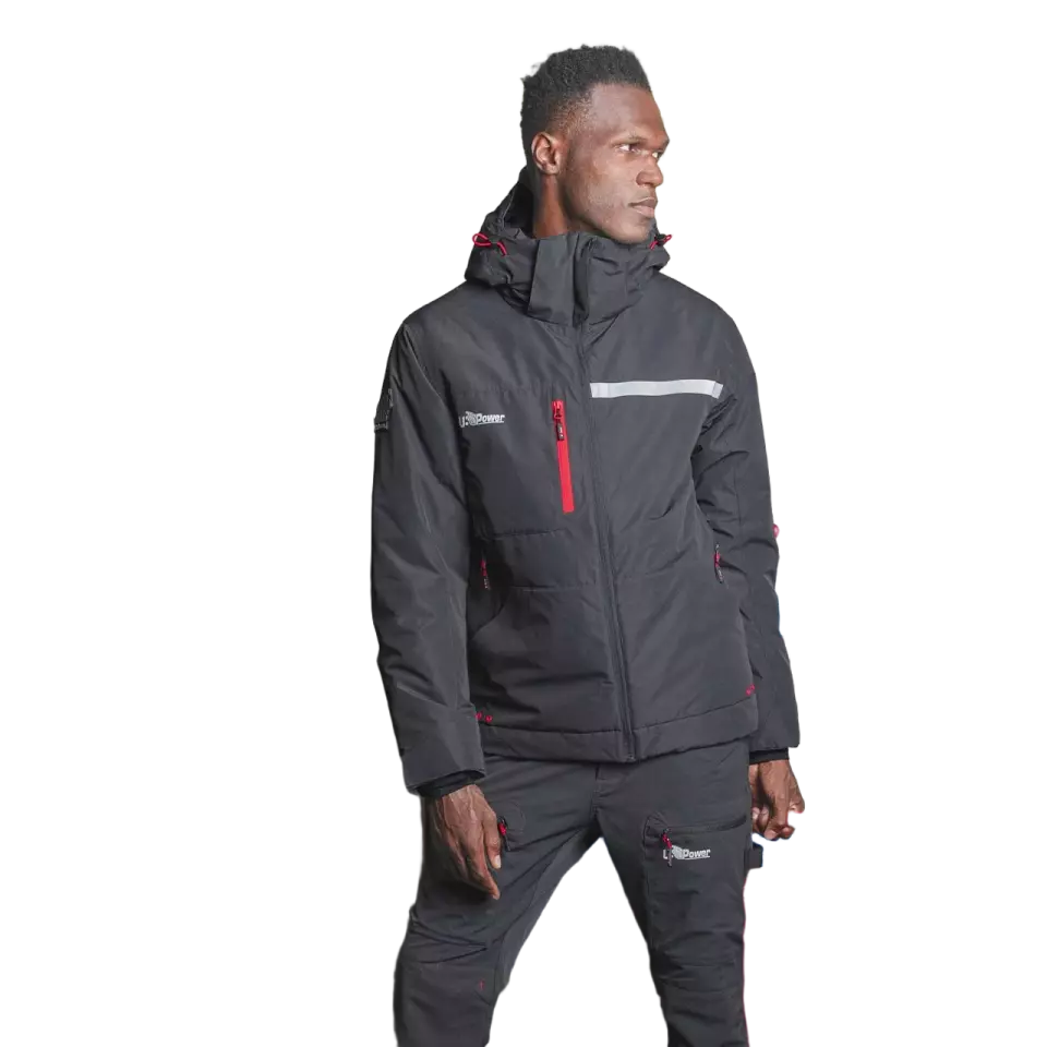 U-Power FU255AG, Wink Asphalt Grey Work Jacket, image 6, gallery thumbnail