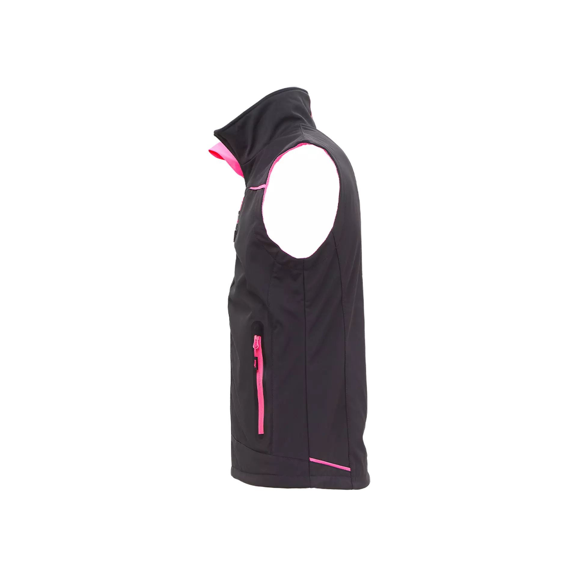 U-Power FU188GF, Universe Lady Grey Fucsia Work Vest, image 3