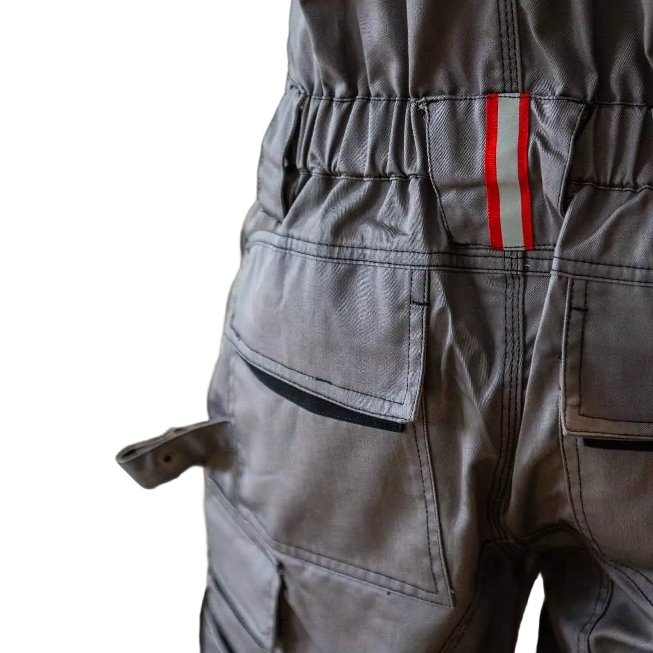 U-Power HY020SG, Joke Stone Grey Bib Overall, image 4