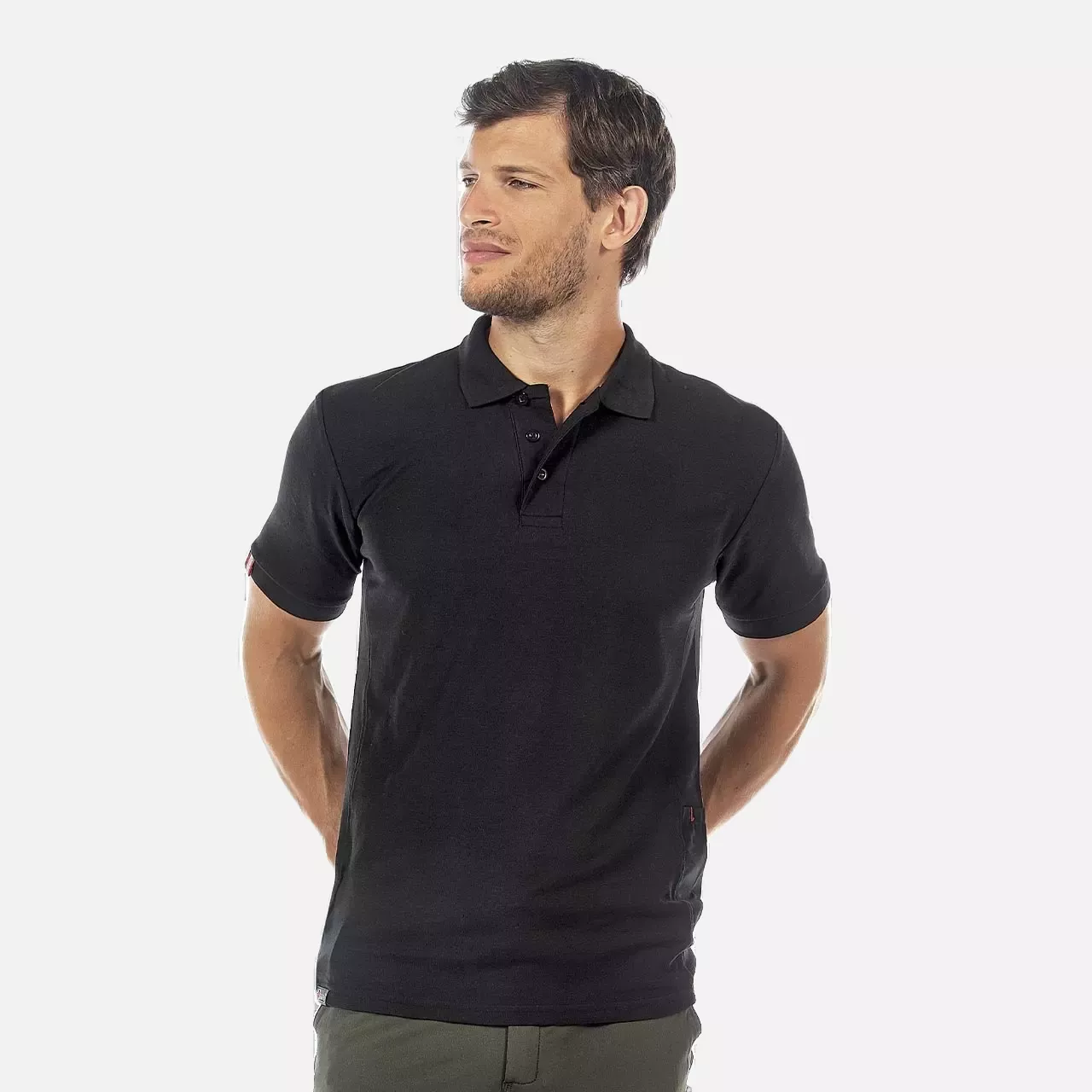 U-Power EY125BC, Gap Black Carbon Polo Shirt, image 7