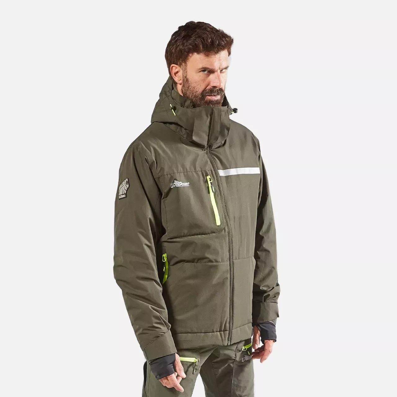 U-Power FU255DG, Wink Dark Green Work Jacket, image 6