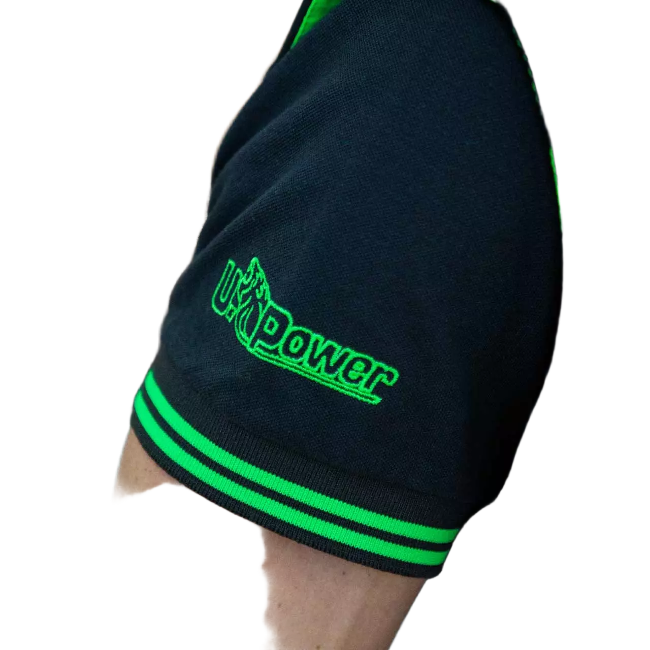 U-Power EY264RL, Way Asphalt Grey/Green Polo, image 5