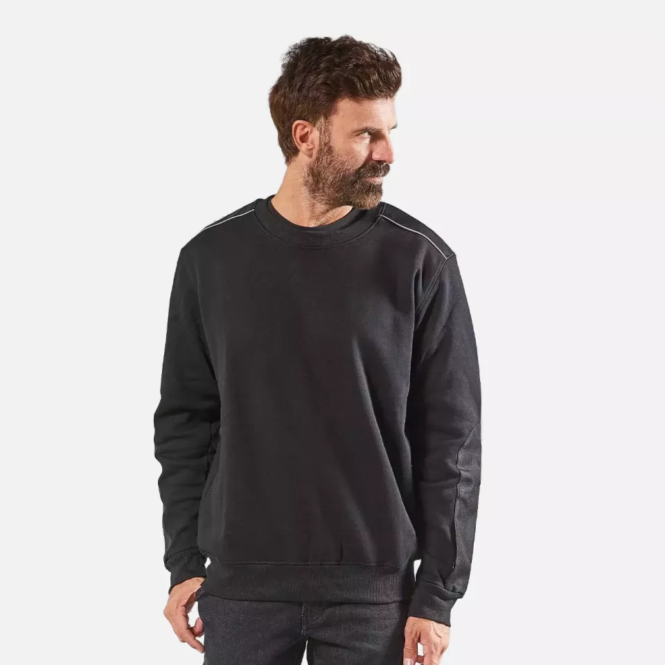 U-Power EY170BC, Ryke Black Carbon Sweatshirt, image 2, gallery thumbnail