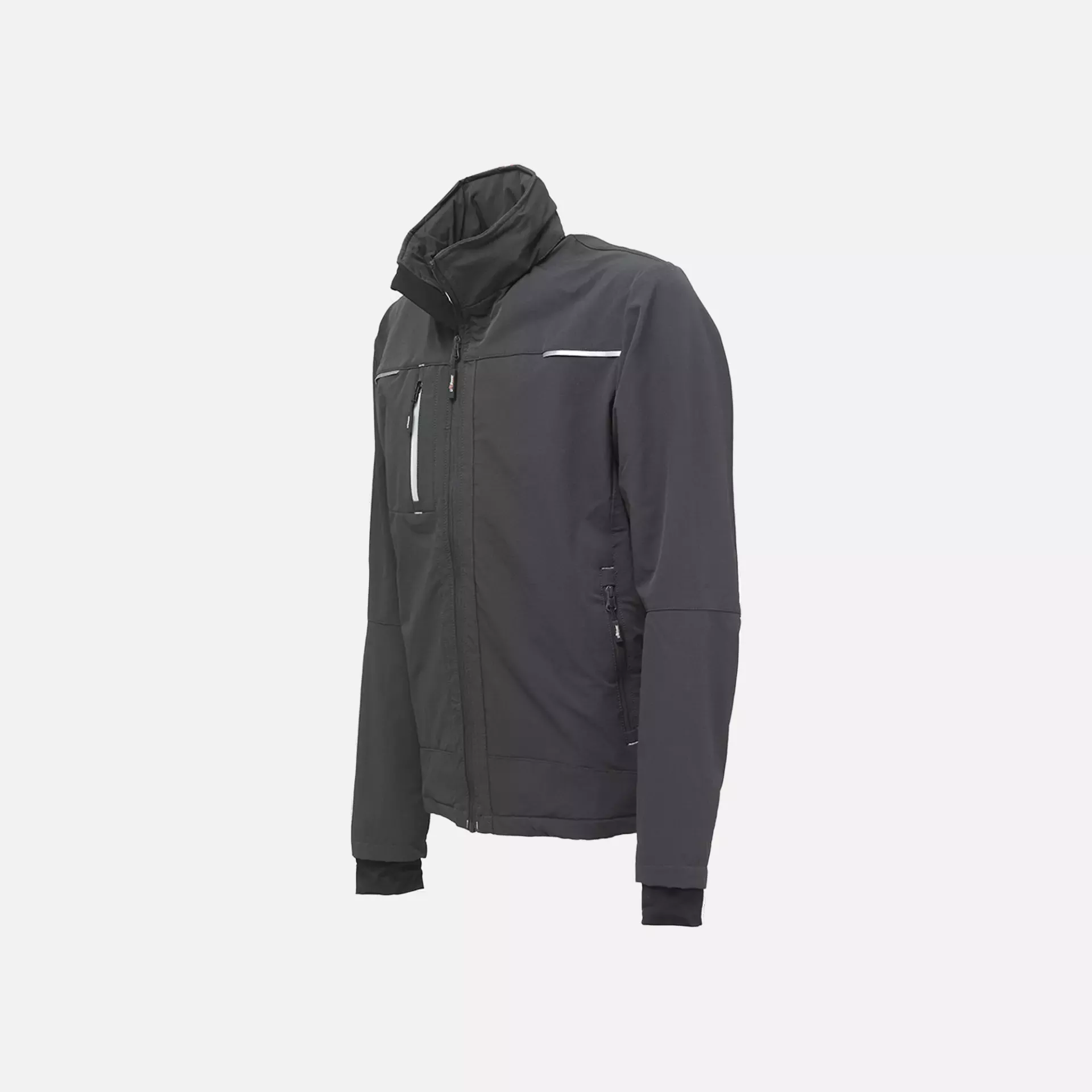 U-Power PE178AG, Pluton Asphalt Grey Stretch Jacke, image 2